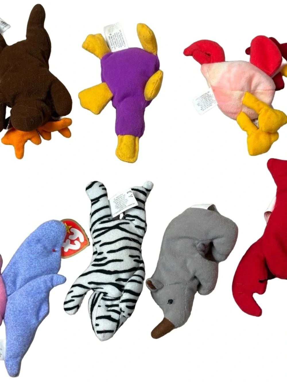 Teenie Beanie Babies McDonalds Lot Qty 11  1993, 1999